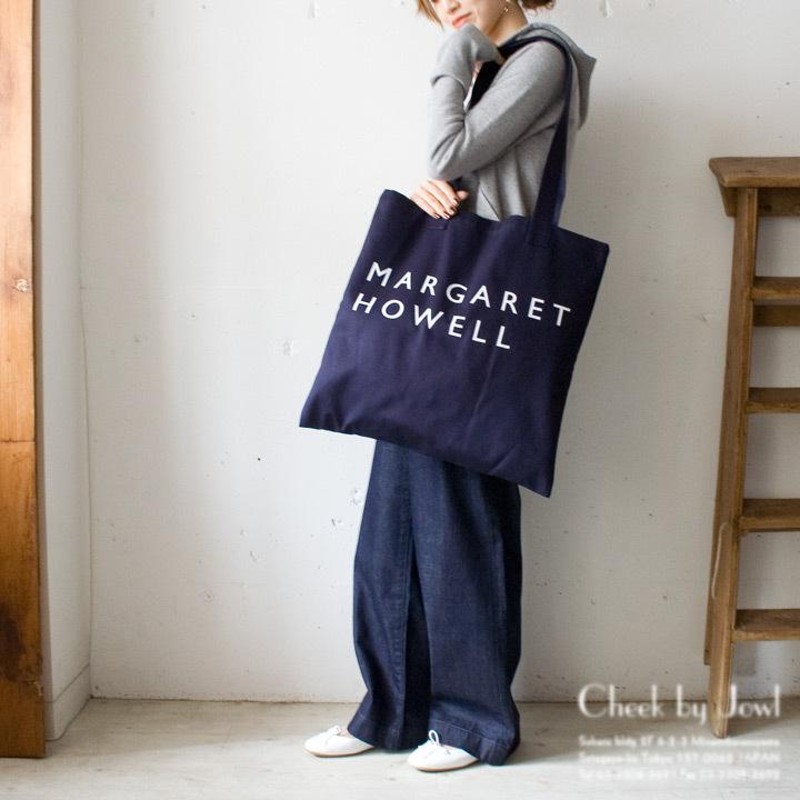 MARGARET HOWELL MHL. / マーガレットハウエル LOGO BAG COTTON DRILL