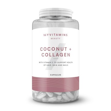 Coconut & Collagen Capsules - 180 CAPSULES - 90servings
