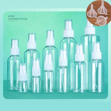 🌟臺灣出貨🌟小噴壺酒精噴瓶20/30/50/100ml透明噴瓶化妝品分裝瓶噴霧瓶塑料 分裝瓶 旅行分裝瓶 真空分裝瓶