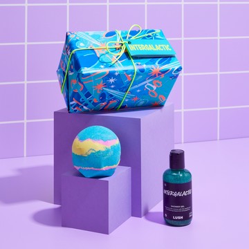 【LUSH 英國直營】帶你遨遊宇宙 I 璀璨星河 沐浴泡澡禮盒