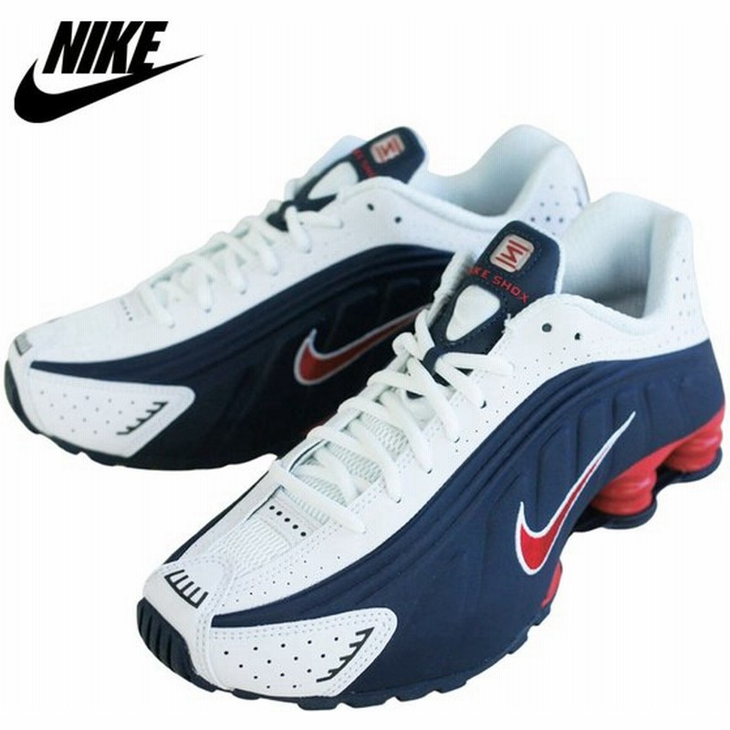 Nike ナイキメンズ スニーカーnike Shox R4midnight Navy University Red ミッドナイトネイビー レッド スポーツ スニーカー ストリート 紺 赤 白 通販 Lineポイント最大0 5 Get Lineショッピング