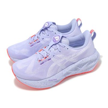 Asics 慢跑鞋 Novablast 5 Tokyo 女鞋 紫 紅 東京系列 回彈 厚底 運動鞋 亞瑟士 1012B912500