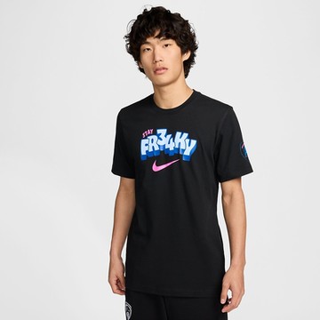 NIKE 短袖上衣 男款 運動 AS GA M NK TEE OC 黑 FZ8078-010