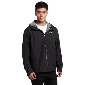 美國百分百【全新真品】The North Face 外套 TNF 夾克 防水 防風 北臉 黑 連帽 男 XS號 E479