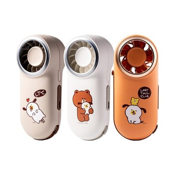 SOLiDE LINE FRIENDS 正版授權迷你風扇/手持風扇