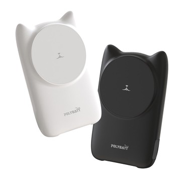 【POLYBATT】萌咪系列 10000mAh Magsafe多合一快充行動電源 磁吸無線充電/自帶線