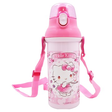 Skater 銀離子彈蓋式水壺 PSB5SANAG  凱蒂貓  480ml  1個