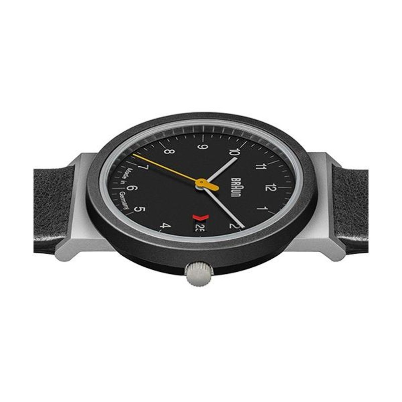 ブラウン 腕時計 BRAUN AW10EVO ブラック シルバー メンズ おしゃれ