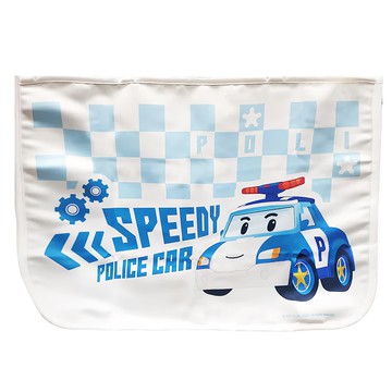 nunuKIDS 努努寶貝 車用遮陽簾後窗組 救援小英雄 磁吸式快速安裝 有效隔熱  波力 藍色  1個  67 x 47cm