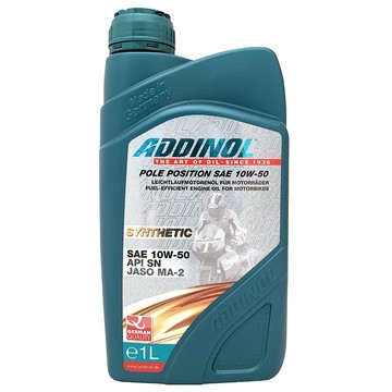【車百購】 ADDINOL POLE POSITION 10W50 機車機油 合成機油 機車合成機油 摩托車合成機油