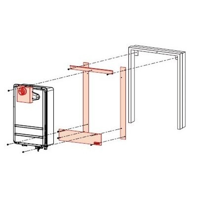 ψパロマ【KAPHT-8】扉内設置 給湯機 取替部材 通販 LINEポイント最大0.5%GET | LINEショッピング