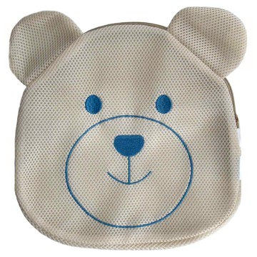 Fees BEAUTE 洗衣袋 熊造型 - 100%聚酯纖維 - 台灣製  藍色  1個