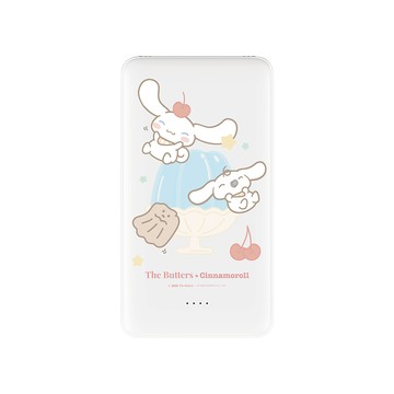 【TOYSELECT】奶油家族x大耳狗果凍溜滑梯雙線快充10000mAh行動電源