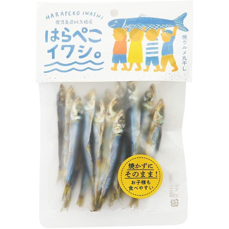 下園薩男商店 丸干し 鹿児島県阿久根産 はらぺこイワシ 25g いわし うるめいわし 鹿児島