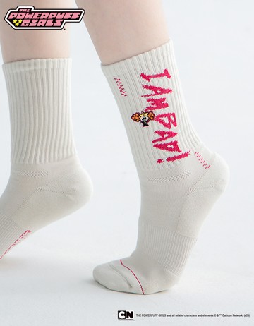 【飛天小女警】壞壞惹人愛襪- 象牙白