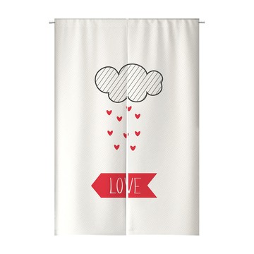 【客製化門簾】【贈桿發票】掛簾日式 門簾風水簾 麻布簾 遮擋布簾 遮鏡子布簾 掛簾遮擋布 廚房遮擋簾 穿桿式門簾