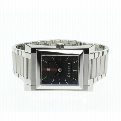 ☆美品【GUCCI】グッチ スクエア デイト 111M クォーツ