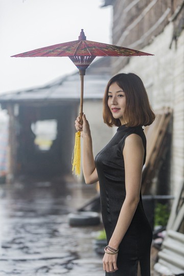 夏季極簡香云紗設計 青絲 A0006