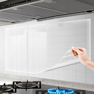 半島良品 炫染廚房防油貼磁磚貼 透明  300 x 60cm  1個