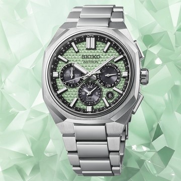 SEIKO 精工 Astron系列 太陽能 GPS 鈦金屬 雙時區計時腕錶 (HAB005J1/5X63-0AD0G)