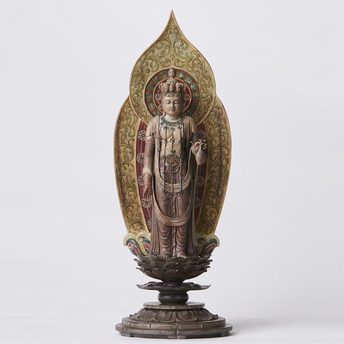 仏像 高岡鋳物 釈迦如来座像 18cm (BZ-124) インテリア鋳造仏 Casting Buddha statue Takaoka imono  Shakanyoraizazou