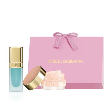 🖤生日快樂【Dolce & Gabbana】重返Baby護唇組(植萃保濕潤唇油+蔓越莓粉砂去角質修護唇霜)