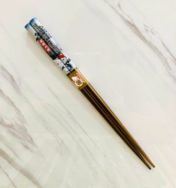 【震撼精品百貨】Hello Kitty_凱蒂貓~三麗鷗 kitty 日本地區限定版竹筷/筷子(21CM)-滋賀大津*22144