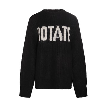 Rotate - Black Wool Knitwear