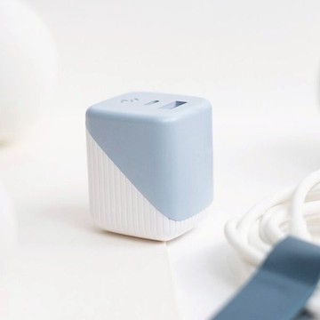 Allite B2 32w氮化鎵雙孔快充 寶寶藍