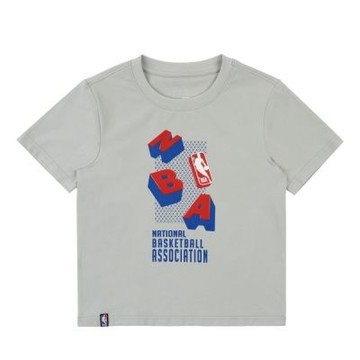 NBA 兒童/青少年 立體字母 短袖上衣-3626101111