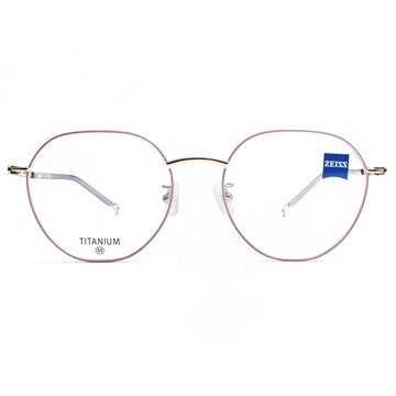 ZEISS 光學眼鏡 ZS23133LB 554 鈦金屬 皇冠型 - 金橘眼鏡