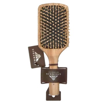 STRAWMAN 抗靜電竹針梳 M546(L) 天然櫸木 木針  1個