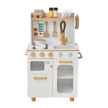 Teamson 曼非斯木製家家酒玩具廚房