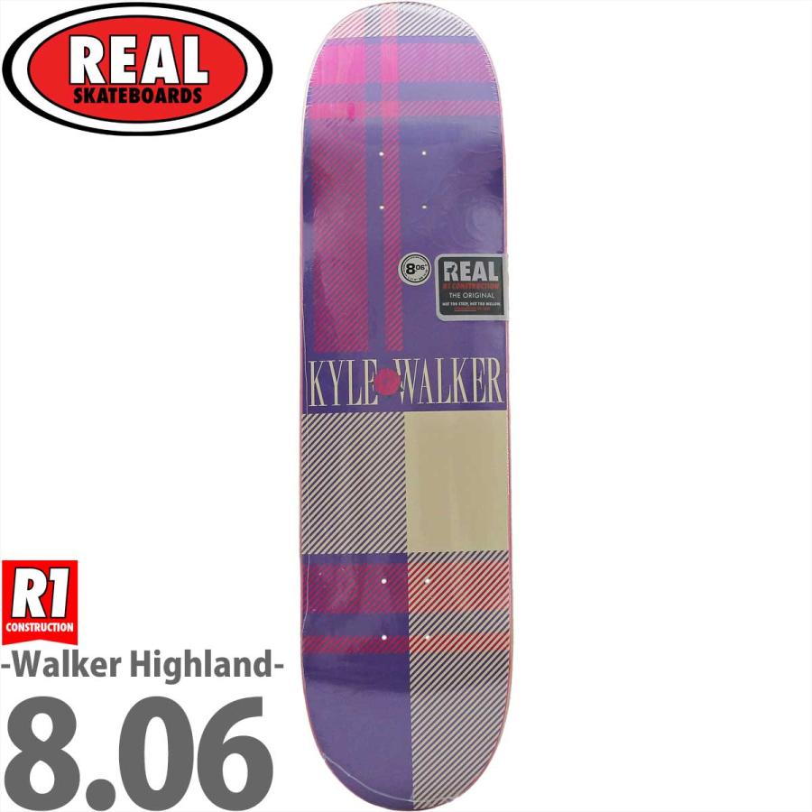 リアル 8.06インチ スケボー デッキ Real Skateboards Pro Kyle 