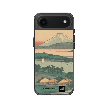 iPhone Air Clear (相機按鈕) 酷墨灰 - Van Gogh Museum - 川崎：鶴見川上的生麥村 - 歌川廣重