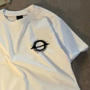 潮牌潮流新款短袖 印花重磅純棉短T oversize 韓版日系ins時尚穿搭 短袖 簡約百搭休閒短袖