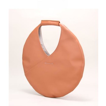 圓餅腋下包包女2022新款小眾設計個性時尚單肩包百搭圓弧手提大包