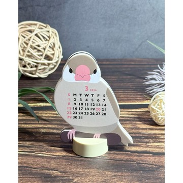 🌙【YXJ】迷你模切月曆｜🇯🇵日本直送｜ANIMAL ｜文鳥 日貨 禮品 月曆 2026 夜影小居