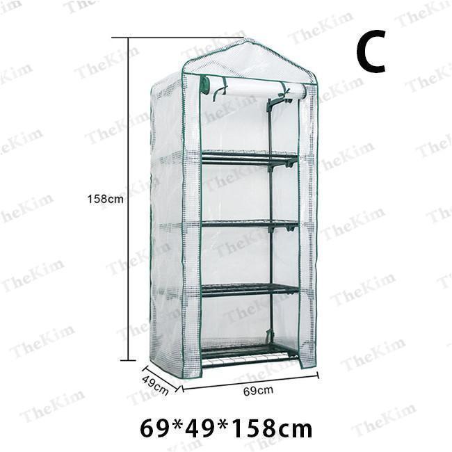 ビニールハウス 温室 巻き上げ式 おしゃれ ビニール 小型 ビニール温室 ガーデンハウス 農業 ミニ 温室棚 家庭菜園 フラワーハウス 保温 育苗 家庭用 農業用