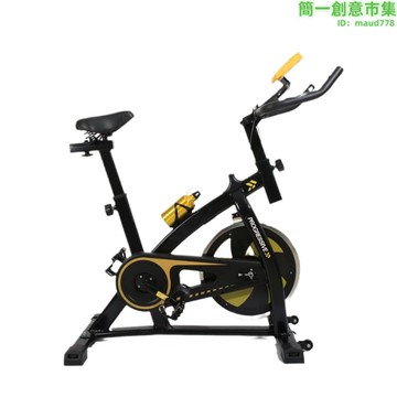 推薦優品【精選】家用健身器材磁控車迷你單車健腹器靜音家用動感單車健立動感單車