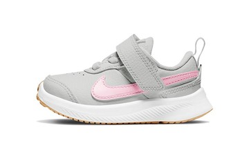 TD NIKE VARSITY LEATHER LIGHT GREY PINK