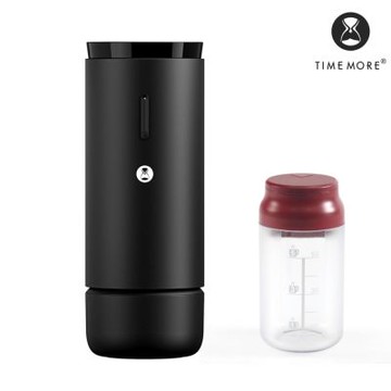 TIMEMORE 泰摩 小旋風便攜式電動磨豆機-黑(計量罐組合)