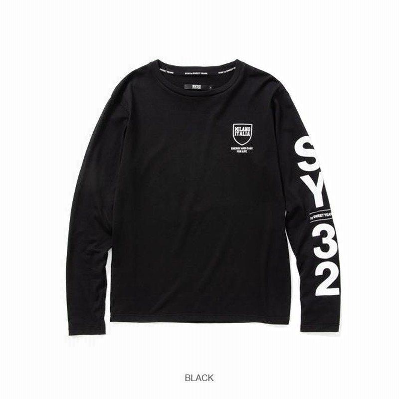 ロンＴ 長袖 Tシャツ TNS1720J SY32 by sweet years SHIEILD LOGO L/S