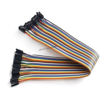 🌟工廠價🌟 杜邦線 適用於電源板連接線對接 彩色軟排線雙頭 40p母對母導線21cm