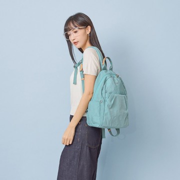 (蒂芬妮藍)輕盈紙感甜美系休閒旅行後背包(小款)33570