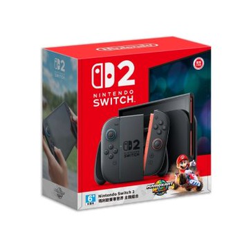 任天堂 Switch 2 瑪利歐賽車同捆主機組(台灣公司貨)