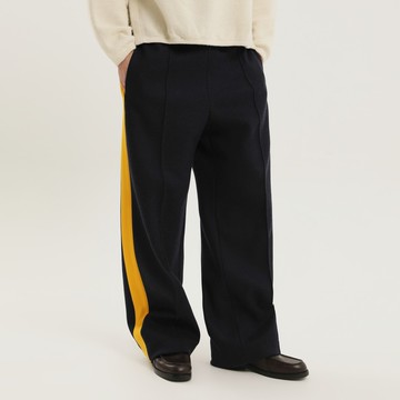 Pants with side stripe