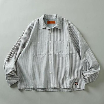 FREAK'S STORE × RED KAP聯名 短款 牛津紡長袖工裝襯衫