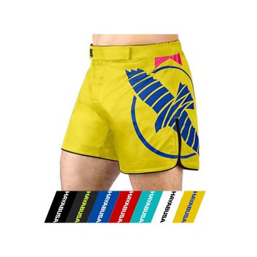 HAYABUSA 隼新款拳擊短褲運動健身褲職業mma格斗短褲散打泰拳短褲