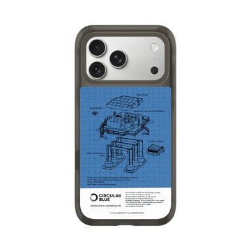 iPhone 17 Pro Max AirX 本質黑 - CircularBlue - 淨海藍圖